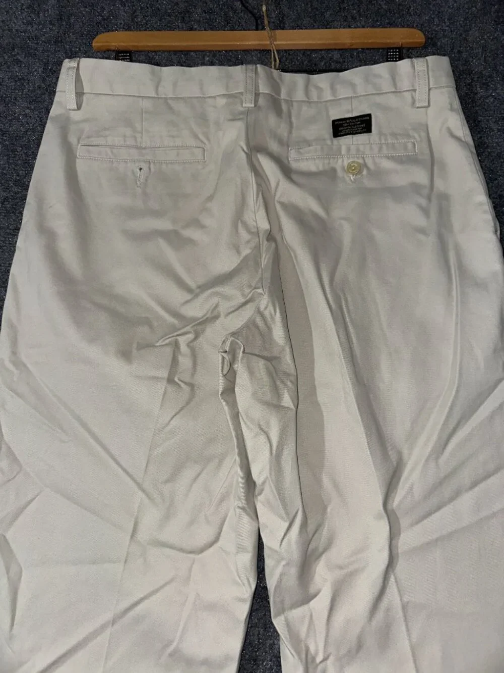 Banana Republic Pants Men 35 Dawson Relaxed Fit Chino Straight Leg Beige Cotton